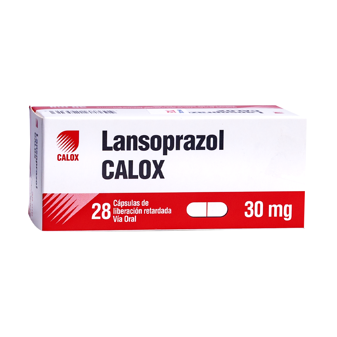 Calox Medication Lansoprazol 30mg Calox X 28 Capsulas
