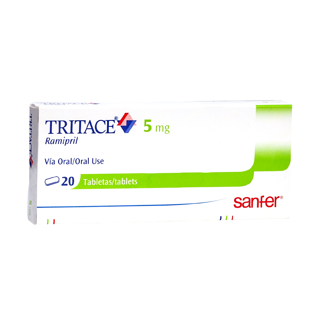 TRITACE 5 MG X 20 TABLETAS
