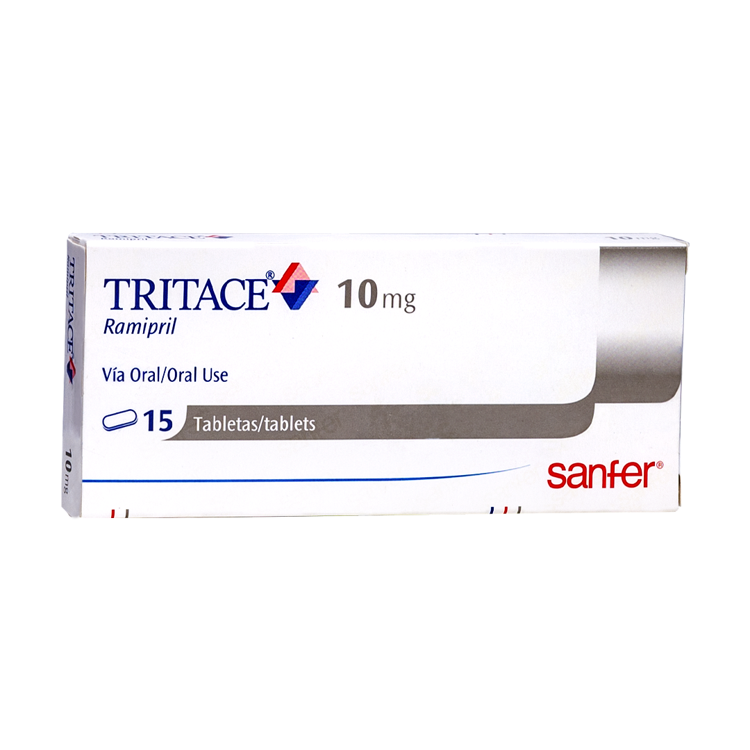 TRITACE 10 MG X 15 TABLETAS