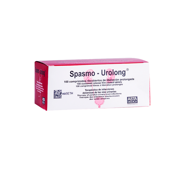 SPASMO UROLONG X 100 TABLETAS
