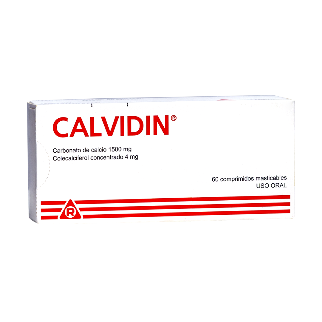 Calpredin Calvidin X 60 Comprimidos Masticables