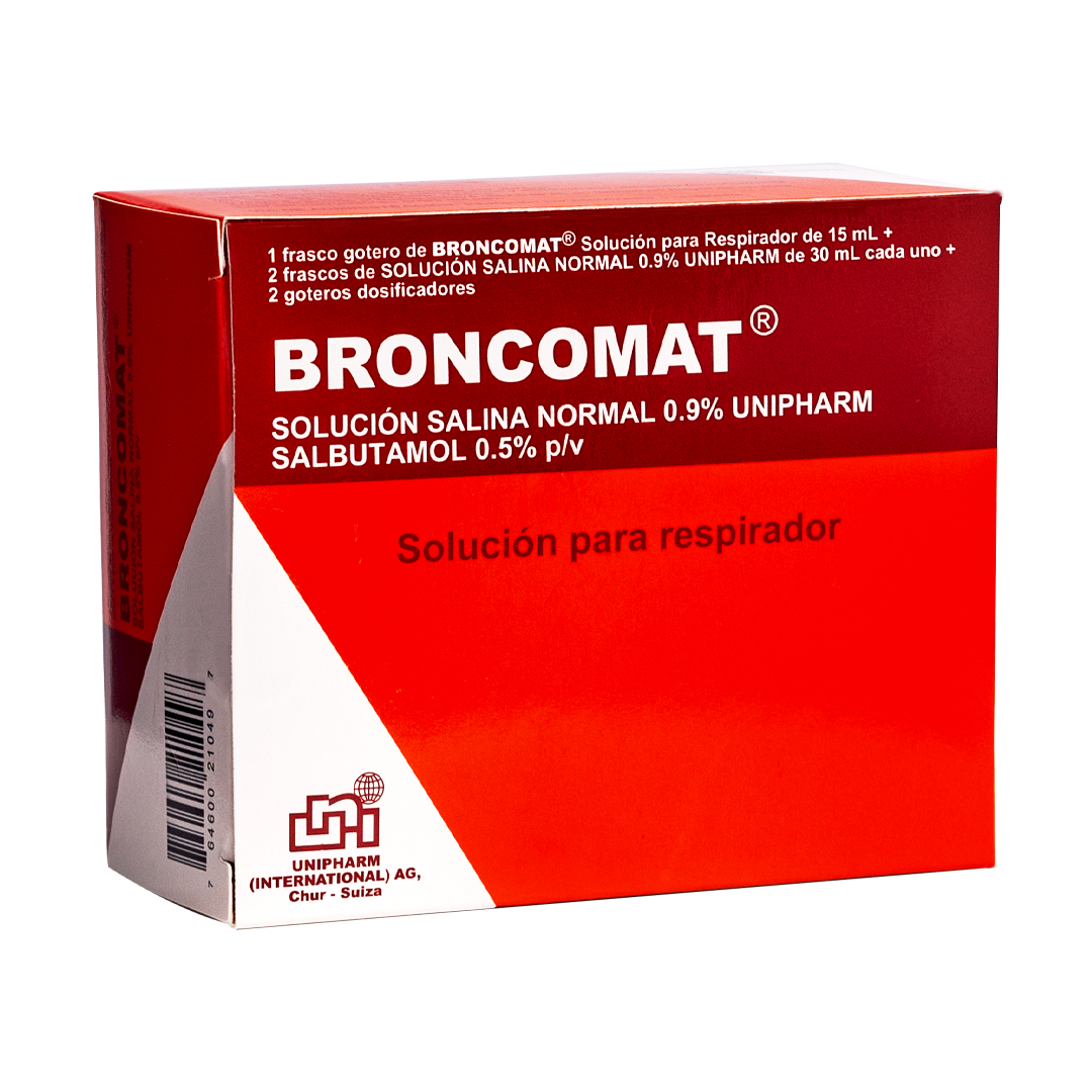 Broncomat Broncomat Sol para Respirador X 15 Ml