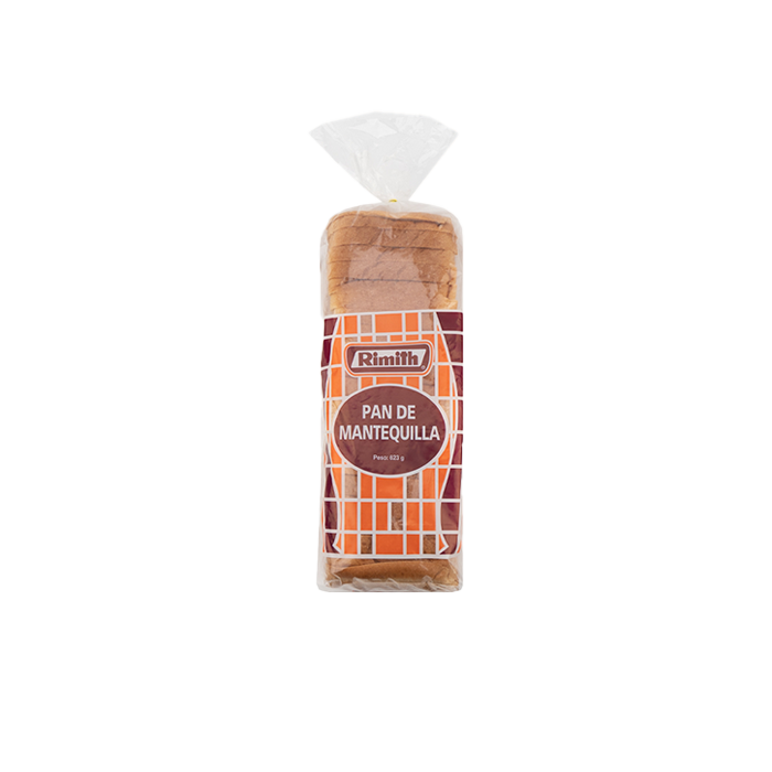 Pan Rimith Rimith Pan de Mantequilla 624 g - Super 99