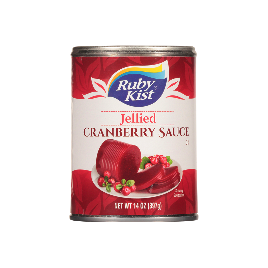 RUBY KIST JELLIED CRAN SAUCE 24/14 OZ