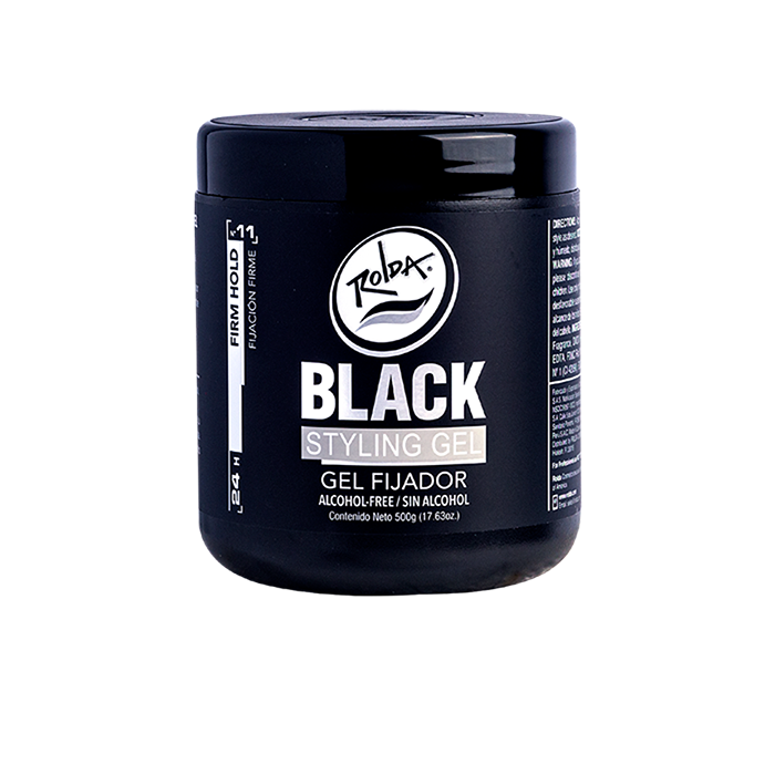 Rolda Gel Fijador Black Fashion 500 G