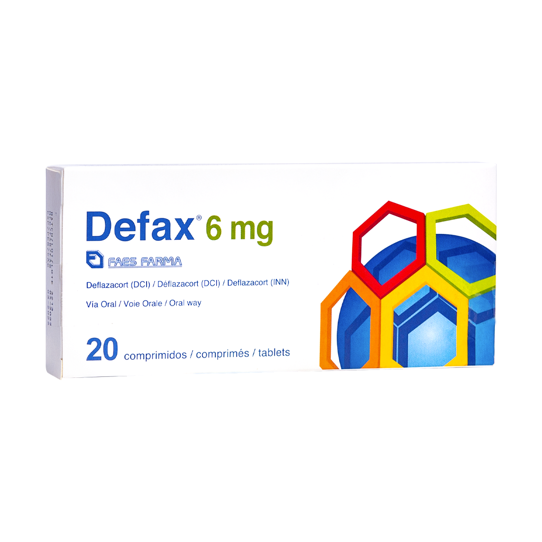Defax Icon Defax 6mg X 20 Comprimidos