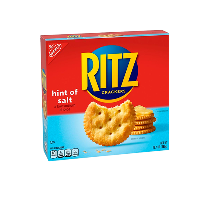 Extra Salt Ritz Nabisco Ritz Cracks Hint Of Salt 13Oz