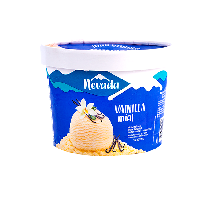 Nevada Helado Vainilla 1/2 Galon