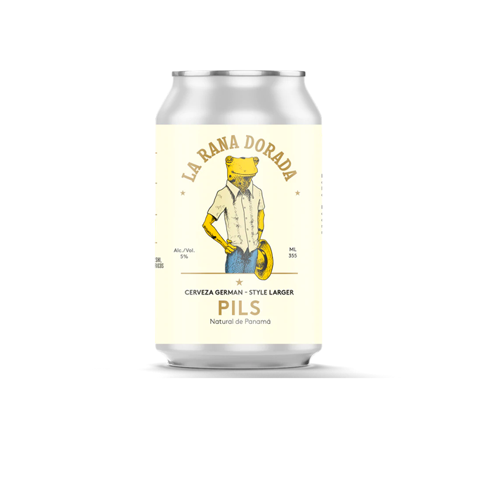 La Rana Dorada Pils Cerveza Lata 12oz