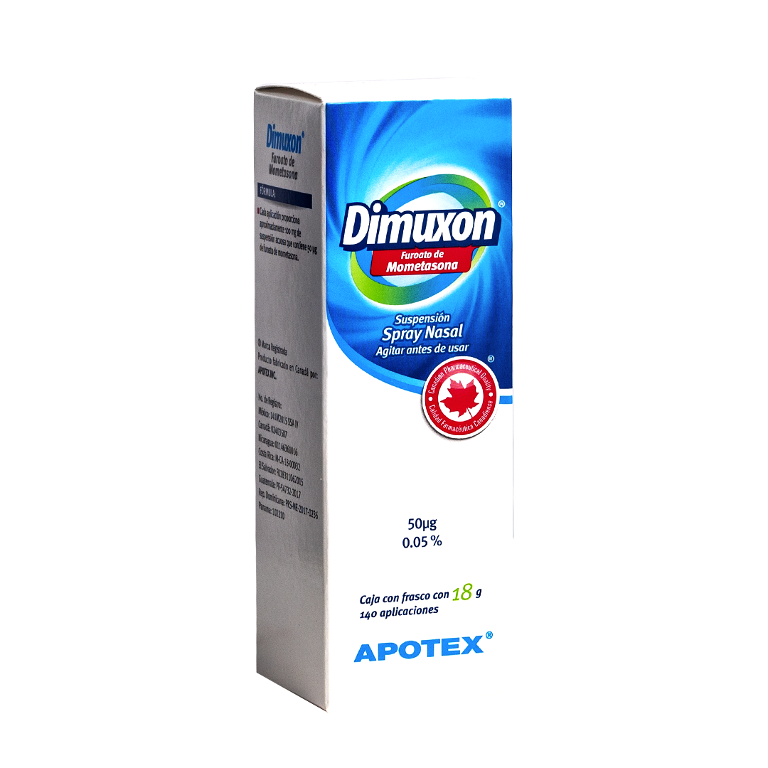 Dimuxon Dimuxon 0.05% Spray X 140 Dosis