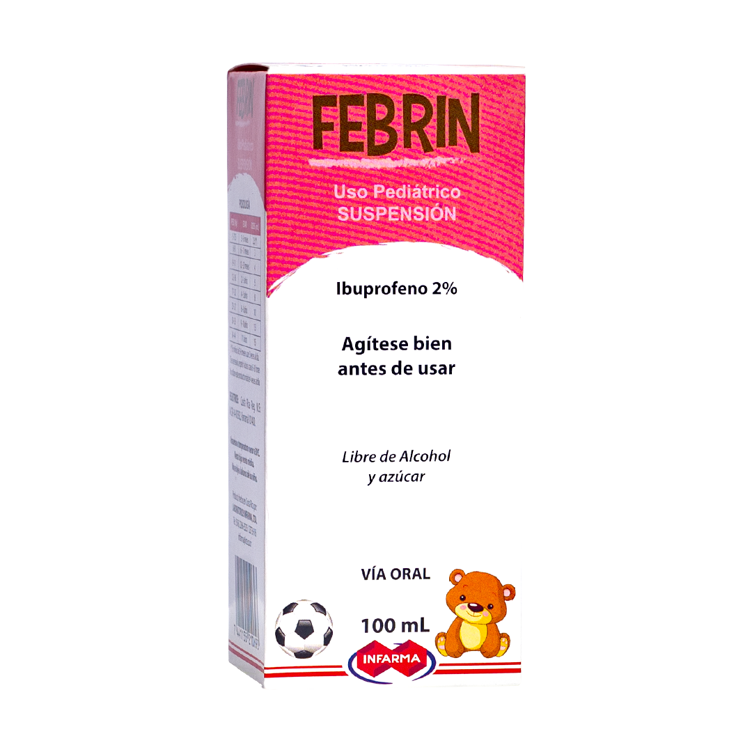 Febryn Febrin Suspension x 100ml