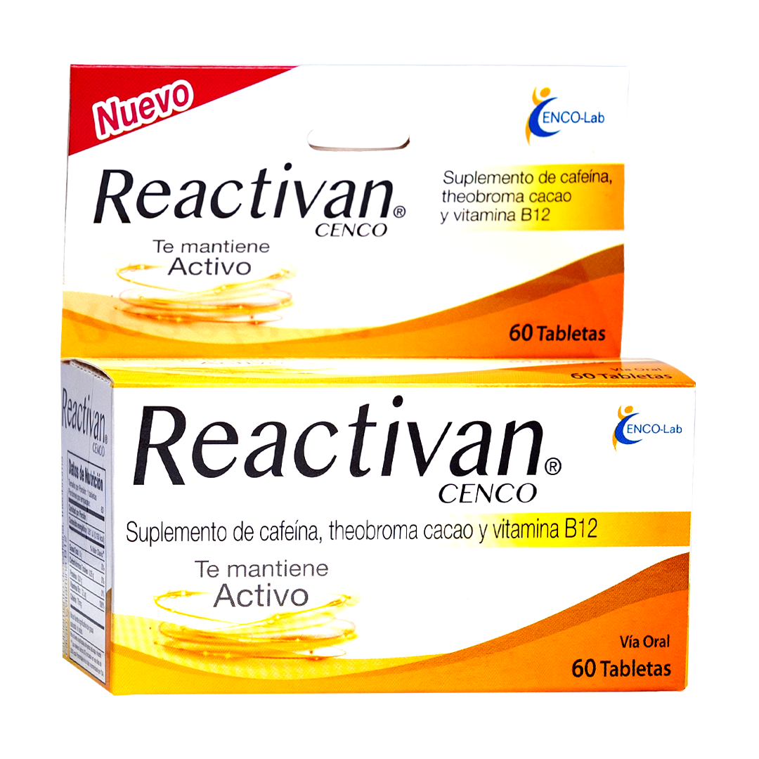 Reactivan REACTIVAN CENCO X 60 TABLETAS