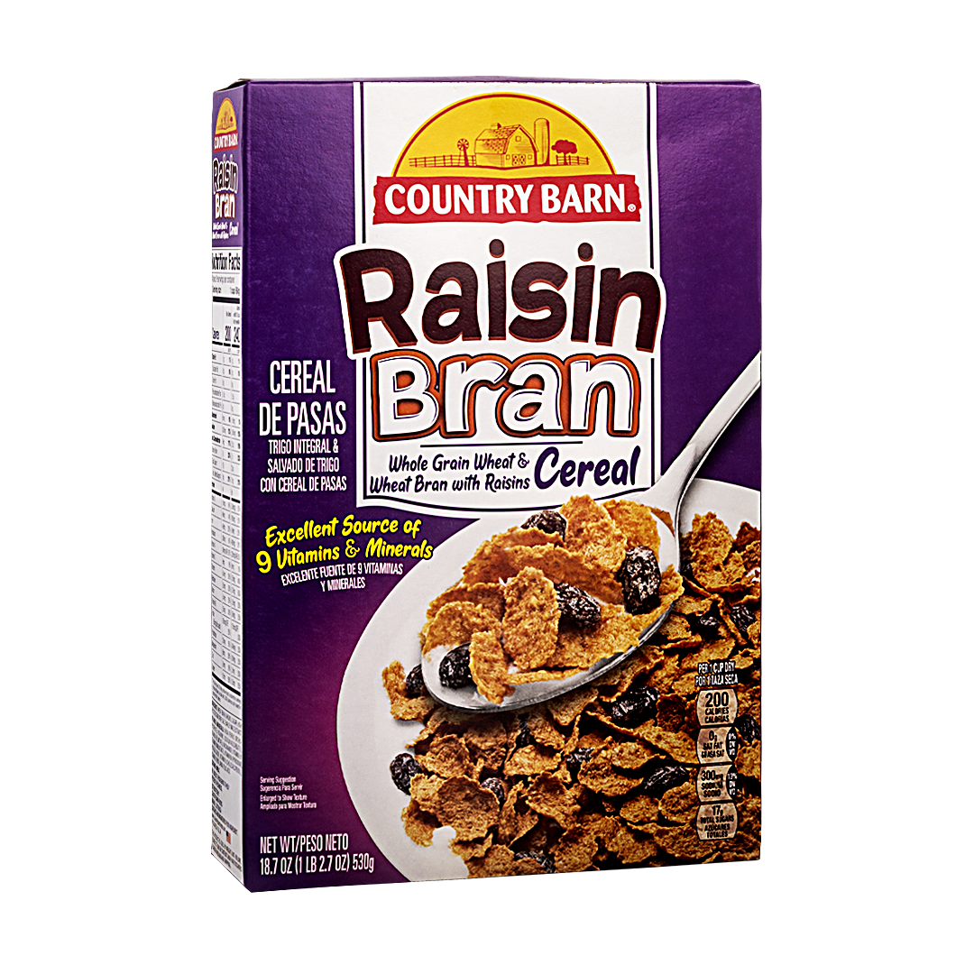 Country Barn Raisin Bran 18.7Oz