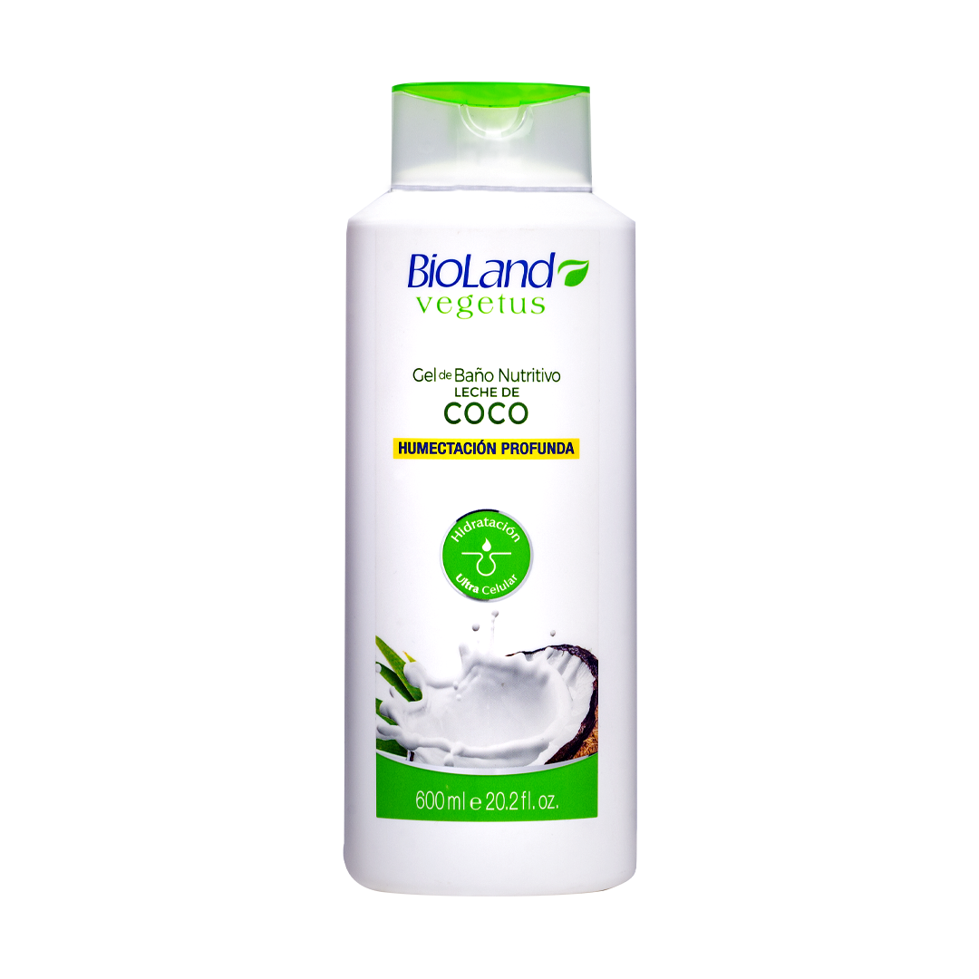 Bioland Gel Baño Leche Coco 600 Ml
