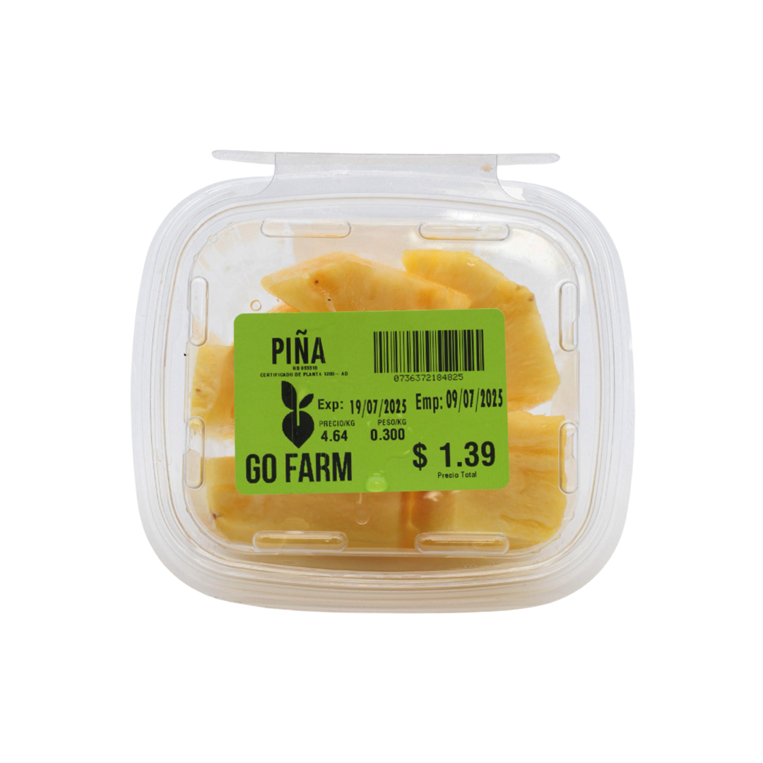 Go Farm Piña Picada en Clamshell
