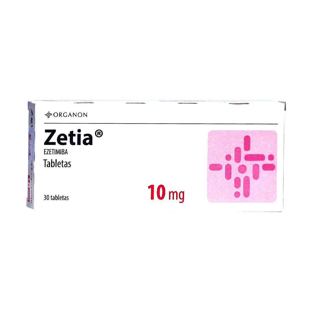 ZETIA 10 MG X 30 TABLETAS
