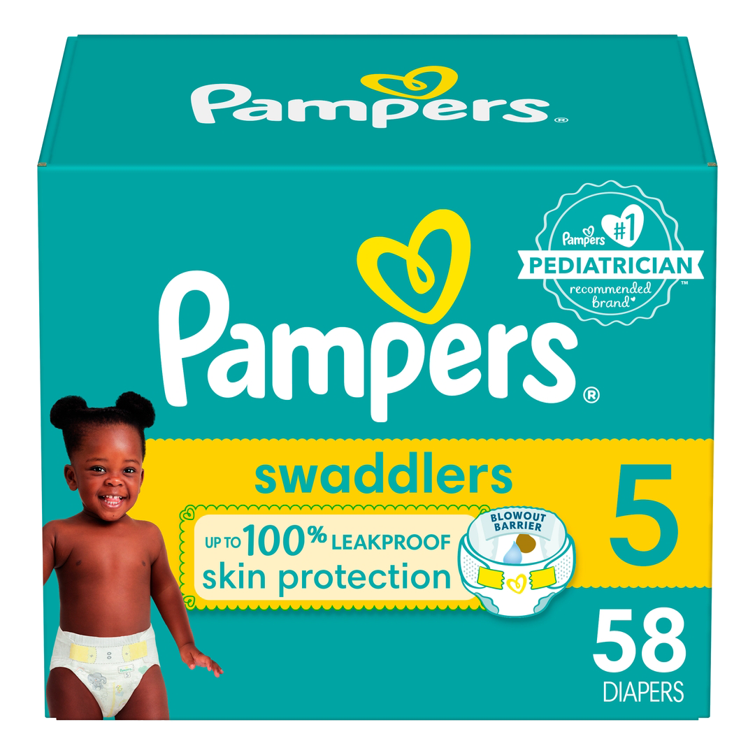 【新品未開封・336枚】Pampers ふかふかモレムレ0% Mサイズ 7セット PAMPERS SWADDLERS TALLA 5 58UN CAJA