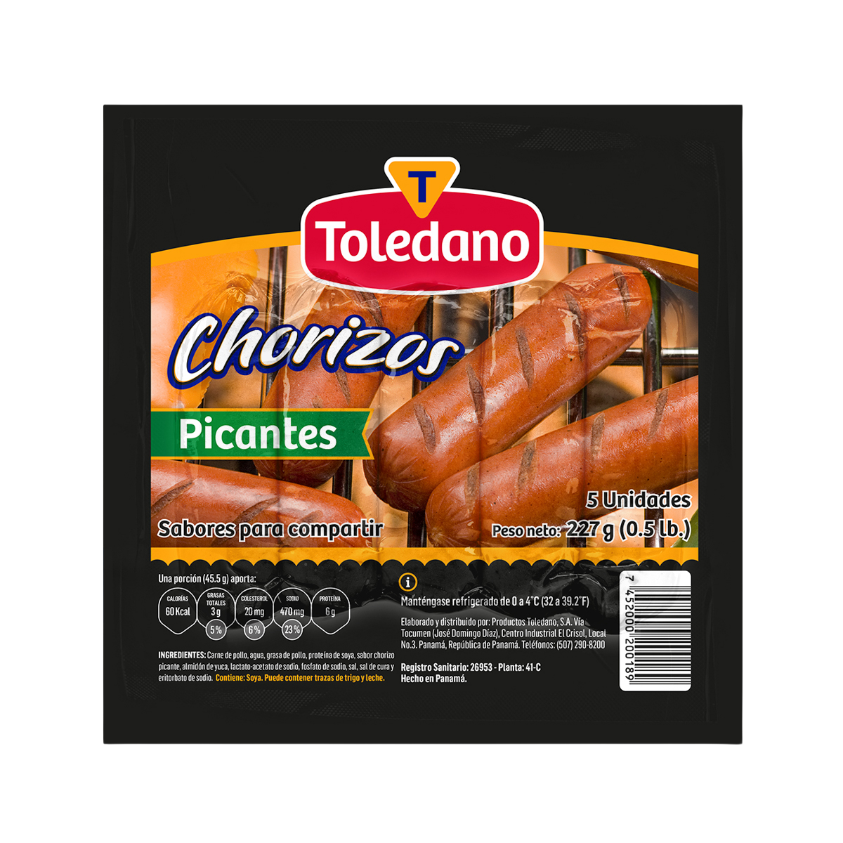 TOLEDANO CHORIZO DE POLLO PICANTE