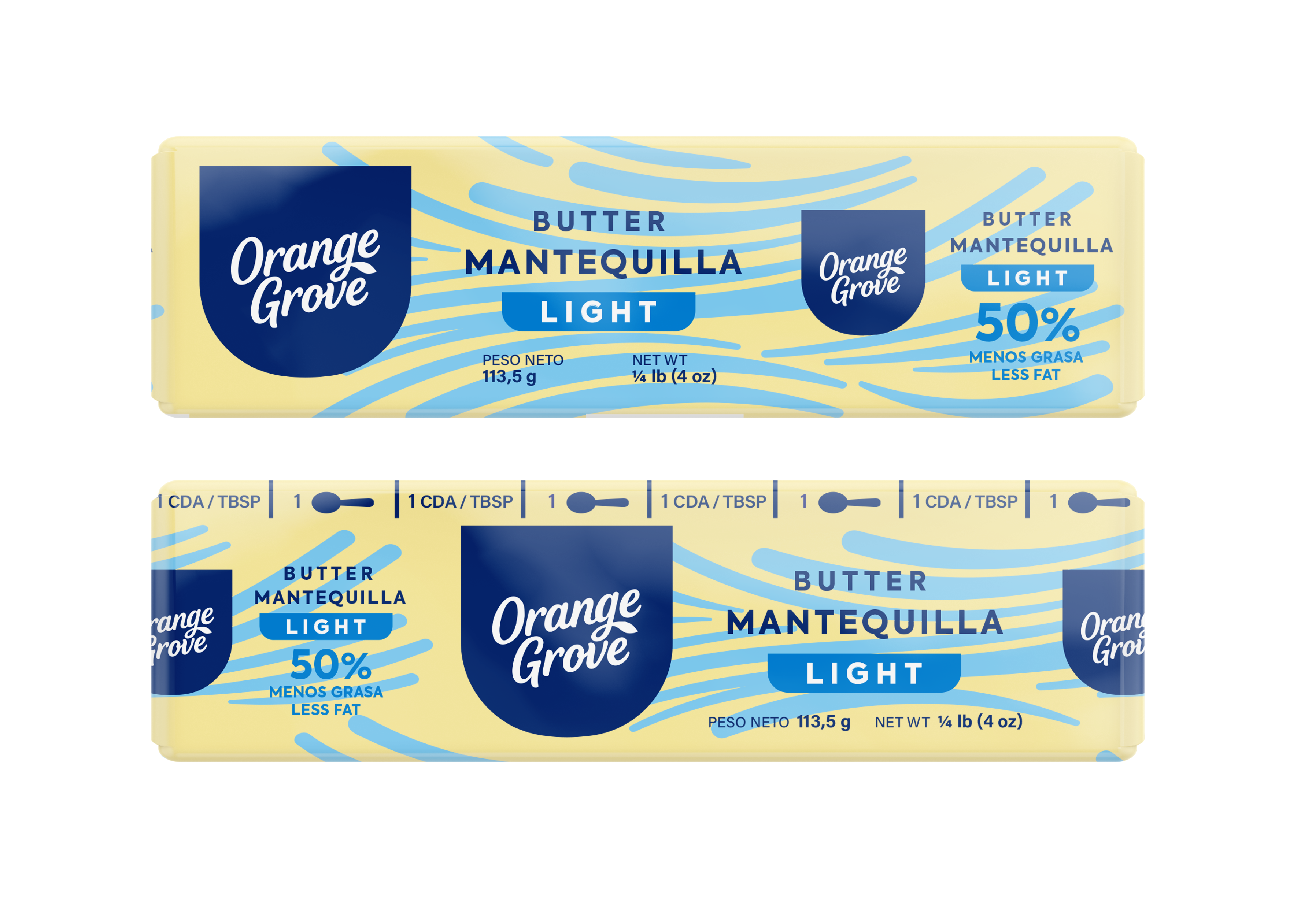 ORANGE GROVE LIGHT MANTEQUILLA 96/16OZ